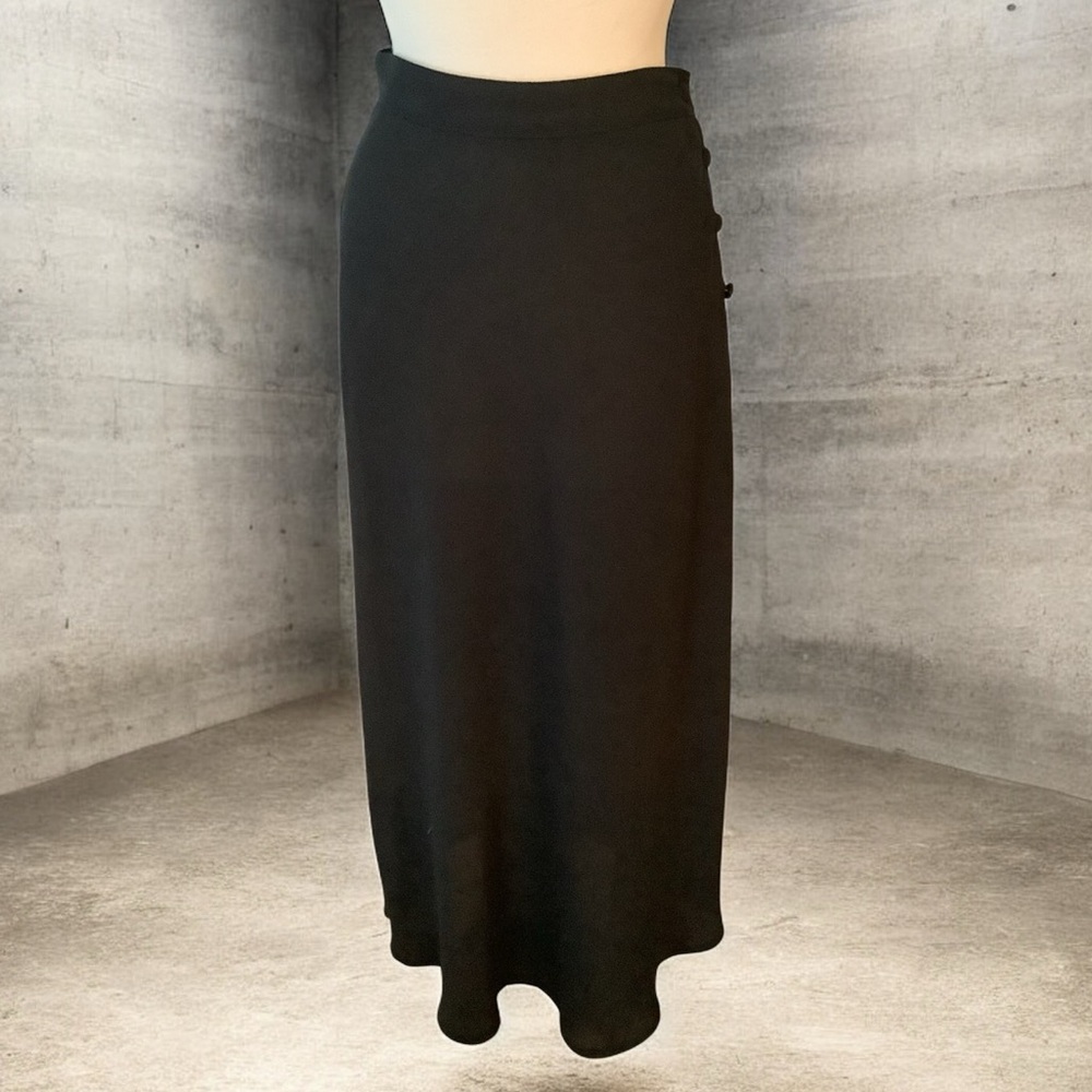 Sport Collection Paris Inc. Classic Black Maxi Skirt
